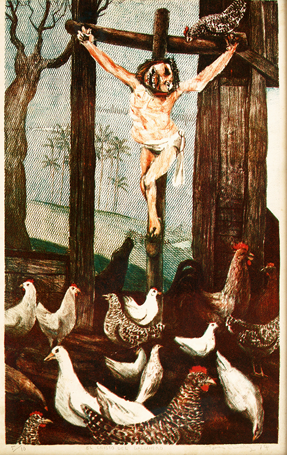 The Christ of the Henhouse, 5/10<br>
<i>(El Cristo del Gallinero, 5/10)</i> by Toms Snchez