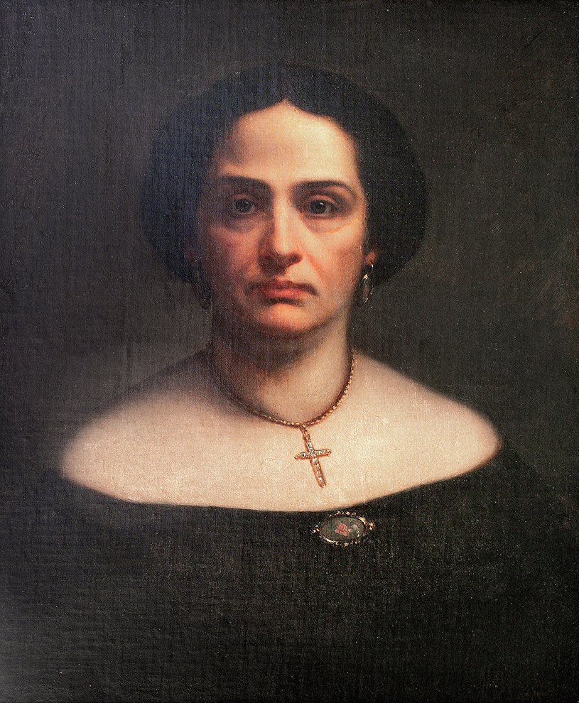 Portrait of a Lady<br>
<i>(Retrato de Seora)</i> by Federico Martnez