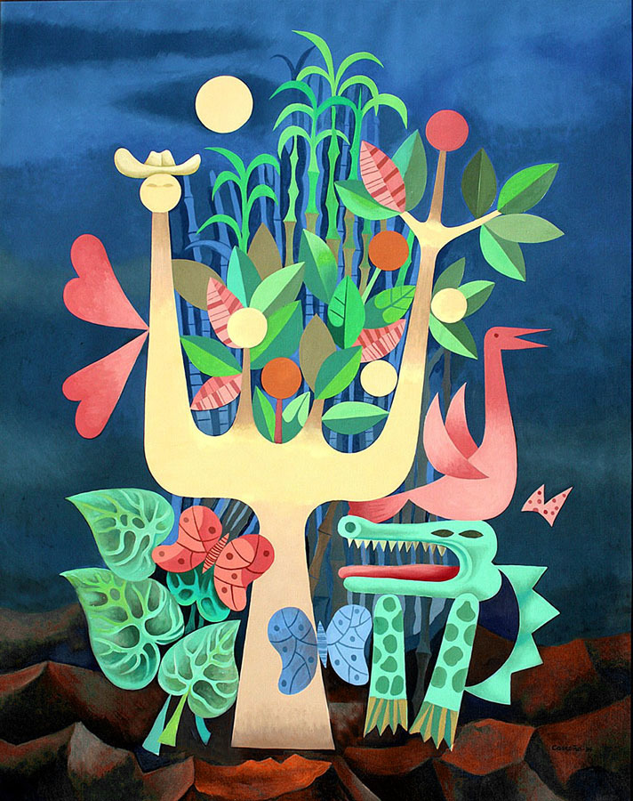 Tropical Tree<br>
<i>(rbol Tropical)</i> by Mario Carreo