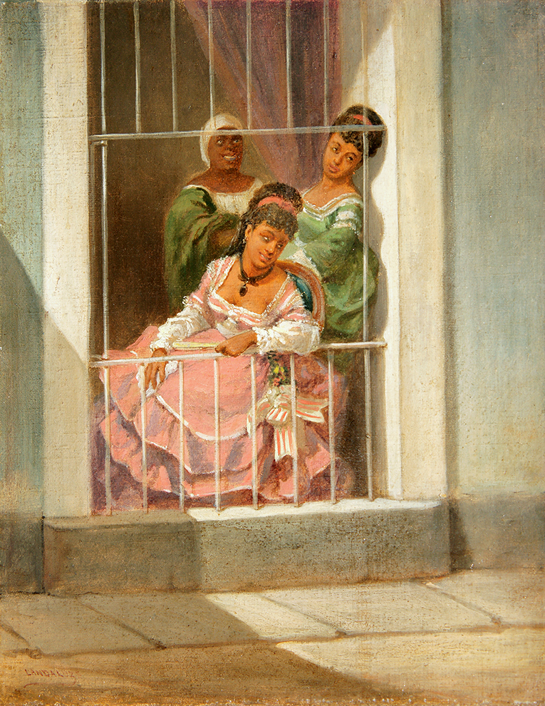 Ladies by the Window
<br><i>(Damas en la Ventana)</i> by Vctor Patricio Landaluze