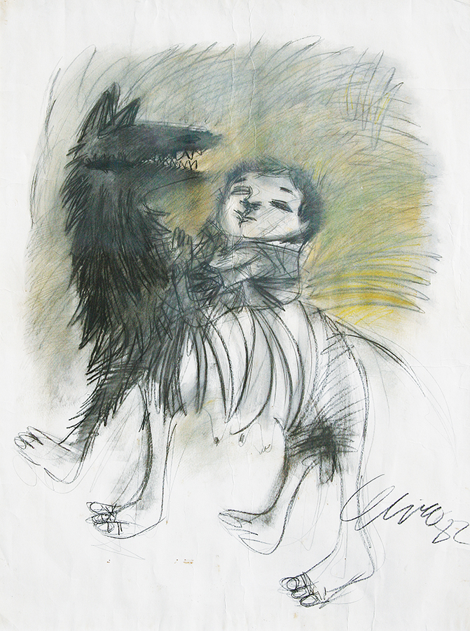 The Boy and the Wolf<br>
<i>(El Nio y el Lobo)</i> by Pedro Pablo Oliva