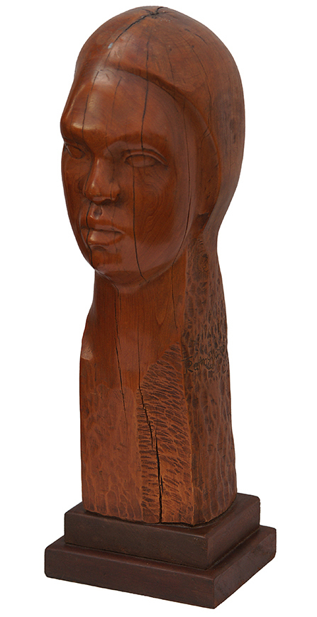 Head of Black Woman<br><i>(Cabeza de Negra)</i> by Teodoro Ramos Blanco