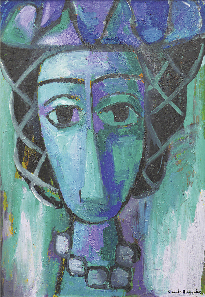 Portrait of a Woman<br>
<i>(Retrato de Mujer)</i> by Cundo Bermdez