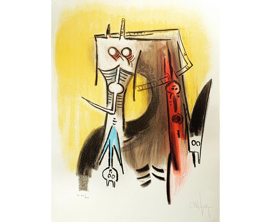 Cuban Art Wifredo Lam (Lithographs)