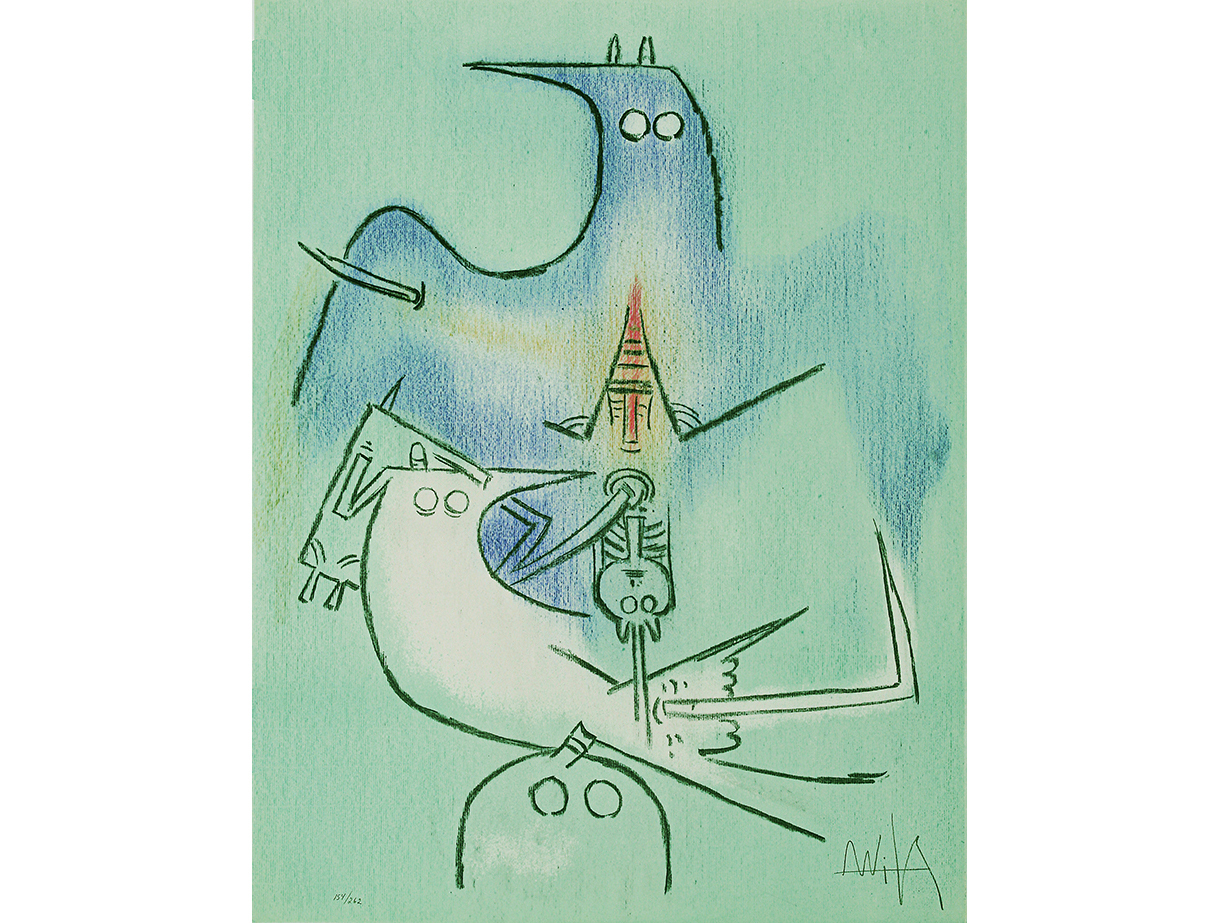 Cuban Art Wifredo Lam (Lithographs)
