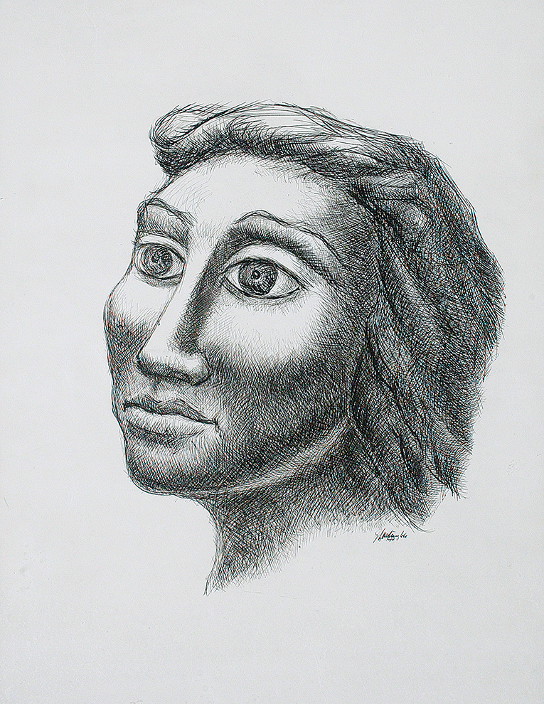 Woman's Face<br>
<i>(Rostro de Mujer)</i> by Luis Martnez Pedro