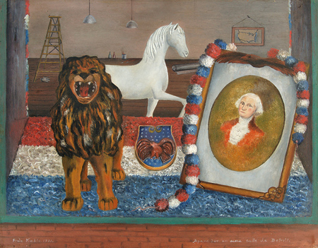 <b>Frida Kahlo</b><br>
Aparador en una calle de Detroit<br>
(<i>Display Window in a Street of Detroit</i>), 1931 <br>
signed and dated Frida Kahlo 1931 lower left<br>
inscribed <i>Aparador en una calle de Detroit</i> lower right<br>
oil on sheet metal<br>
12 x 15 inches
<br></br>
<i><b>Provenance</i></b>:
<br>
Ing. Morillo Safa, Mexico City, Mexico; Mrs. Dolores Olmedo, Mexico City, Mexico; Mary-Anne Martin Fine Art, New York, NY; Robert Holmes Court Collection, Perth, Australia; Private Collection, Miami, FL
<br></br>
<b><i>Exhibitions</i></b>:<br>
<i>Frida Kahlo: Exposición Nacional de Homenaje</i>, Mexico City, The Frida Kahlo Museum, Comité Organizador de los juegos de la XIX Olimpiada, 1970, no. 10, Mexico City, Sala Nacional Palacio de Bellas Arte, Instituto Nacional de Bellas Artes, September - November 1977, no. 13.<br>
<i>Frida Kahlo: 1910 - 1954</i> (January 13, 1978 - January 17, 1979) -
<br>Chicago, Museum of Contemporary Art; La Jolla, Mandeville Art Gallery, University of California, San Diego at La Jolla
<br>Phoenix, Phoenix Art Museum; Austin, University Art Museum, University of Texas at Austin
<br>Houston, The Sarah Campbell Blaffer Gallery, University Houston
<br>Purchase, Nueberger Museum, State University of New York, College at Purchase, no. 11.
<br>
<i>Miami Currents: Linking Collection and Community</i>, Miami, Miami Art Museum, Oct. 30, 2002 - March 2, 2003.<br>
<i>Frida Kahlo Exhibition</i>, London, Tate Modern, June 9 - October 9, 2005, illustrated in the exhibition catalog, pg. 163.<br>
<i>Frida Kahlo y sus mundos</i>, Ponce, Puerto Rico, Museo de Arte de Ponce, November 19, 2005 - March 26, 2006.
<br>
<i>Frida Kahlo - Retrospektive</i>-
<br>Martin-Gropius-Bau, Berlin, April 30 - August 9, 2012
<br>Bank Austria Kunstforum, Vienna, Austria, September 1 - December 5, 2010 and illustrated in the corresponding exhibition catalog on p. 99.
<br></br>
<i><b>Literature</i></b>:<br>
Nancy Breslow, “Frida Kahlo: A Cry of Joy and Pain,” <i>Americas</i>, March 1980, p. 39.<br>
Hayden Herrera, <i>Frida: A Biography of Frida Kahlo</i>, 1983, pgs. 150 - 152, illustrated.
<br>
Hayden Herrera, <i>Frida Kahlo: The Paintings</i>, 1991, pg. 94, illustrated.
<br>Salomon Grimberg, <i>Frida Kahlo</i>, 1997, pg. 58, illustrated.